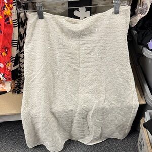 Loft sequin skirt size 8 // 021151